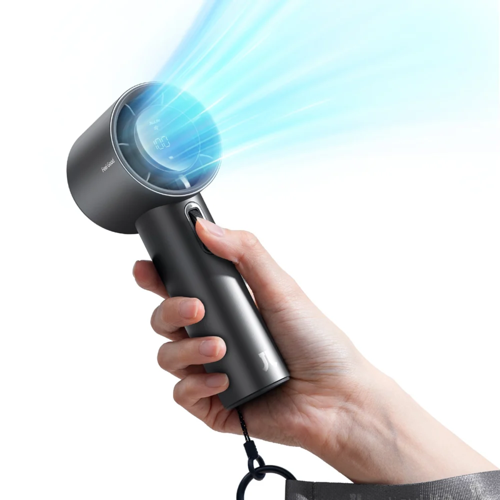 Jisulife Handheld Fan Pro1 S FA53PRO Portable USB Fan - Dark Grayeng