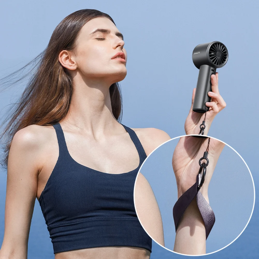 Jisulife Handheld Fan Pro1 S FA53PRO Portable USB Fan - Dark Grayeng