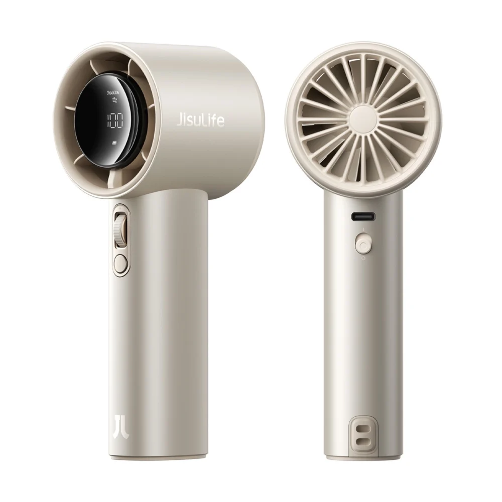 Jisulife Handheld Fan Pro1 S FA53PRO Portable USB Fan - Light Browneng