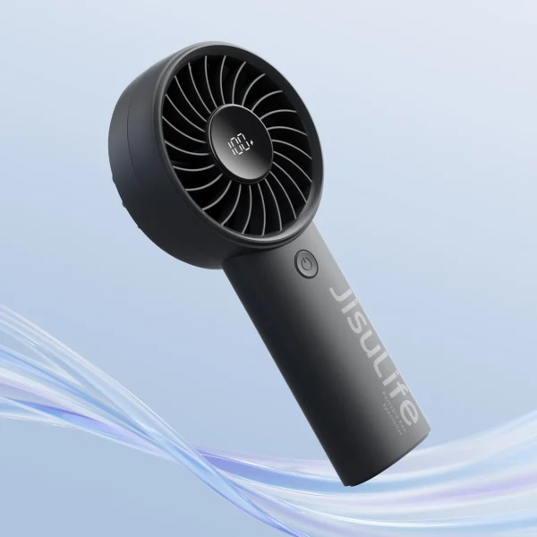 Jisulife Handheld Fan Life4 3600mAh Portable USB Fan - Blackeng