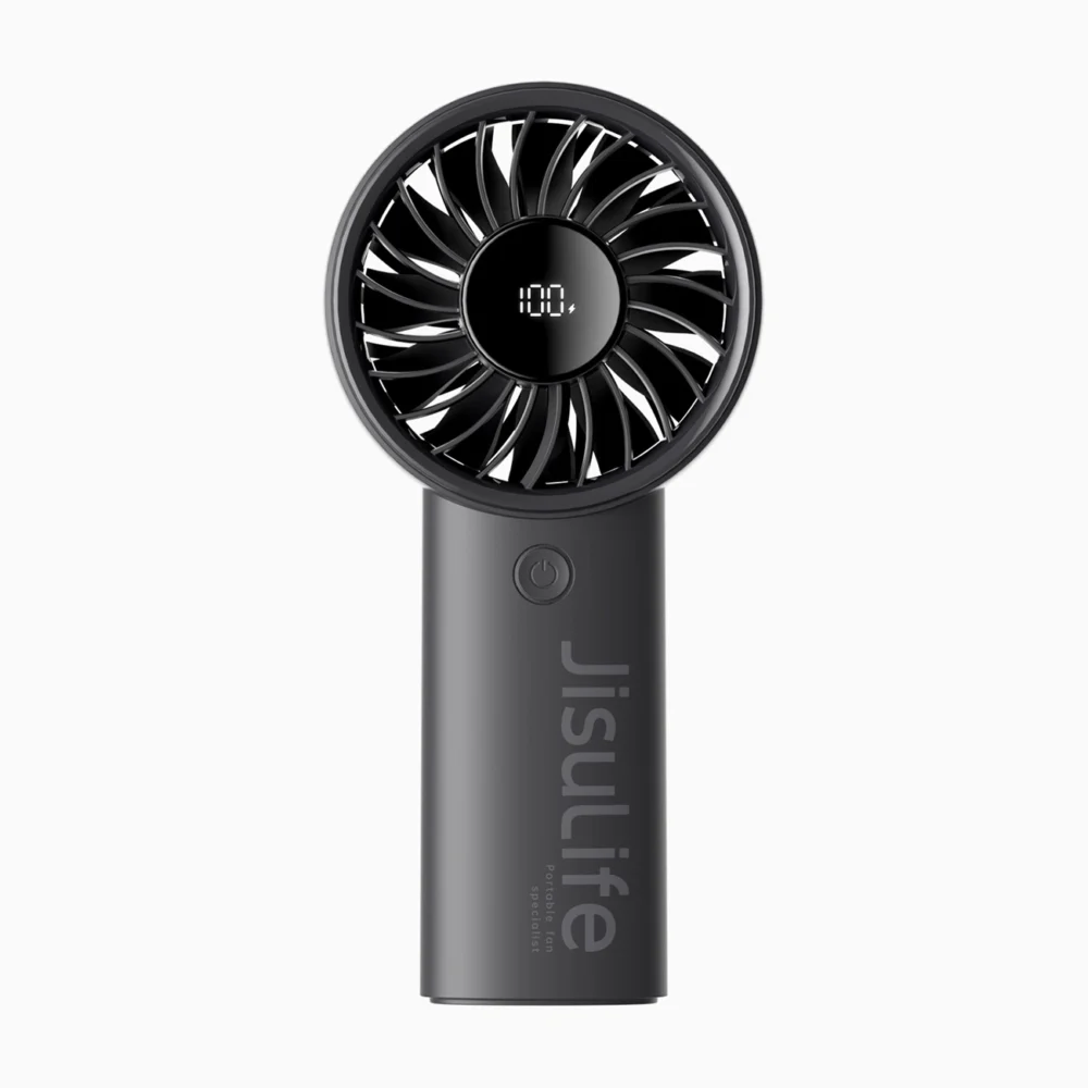 Jisulife Handheld Fan Life4 3600mAh Portable USB Fan - Blackeng