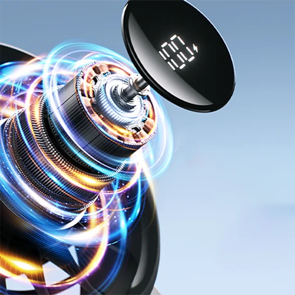 Jisulife Handheld Fan Life4 3600mAh Portable USB Fan - Blackeng