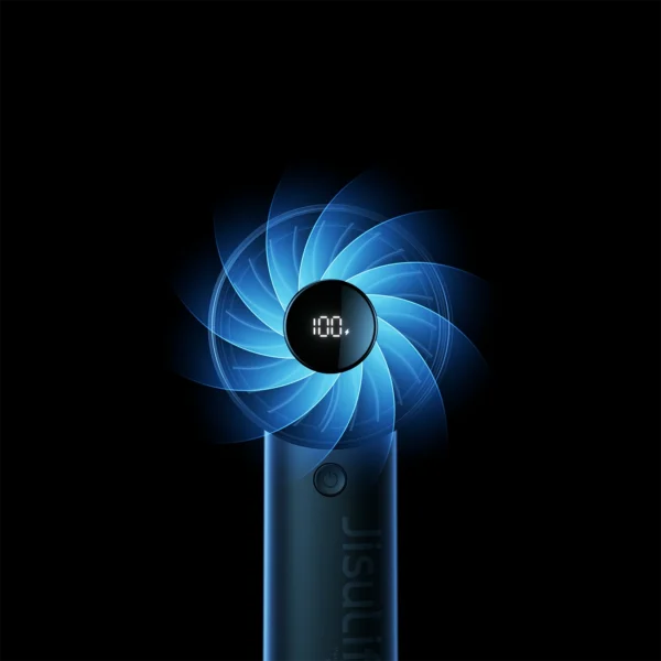 Jisulife Handheld Fan Life4 5000mAh Portable USB Fan - Blackeng