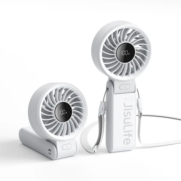 Jisulife Handheld Fan Life7 5000mAh Portable USB Fan - Grayeng