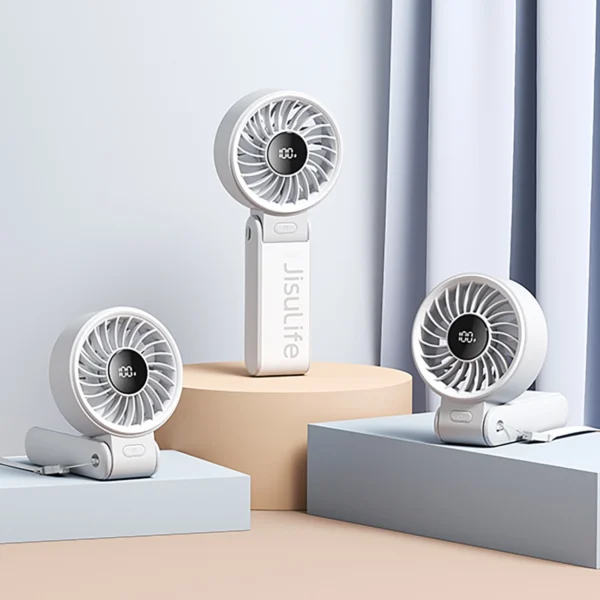Jisulife Handheld Fan Life7 5000mAh Portable USB Fan - Grayeng