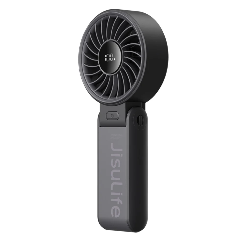 Jisulife Handheld Fan Life7 5000mAh Portable USB Fan - Blackeng