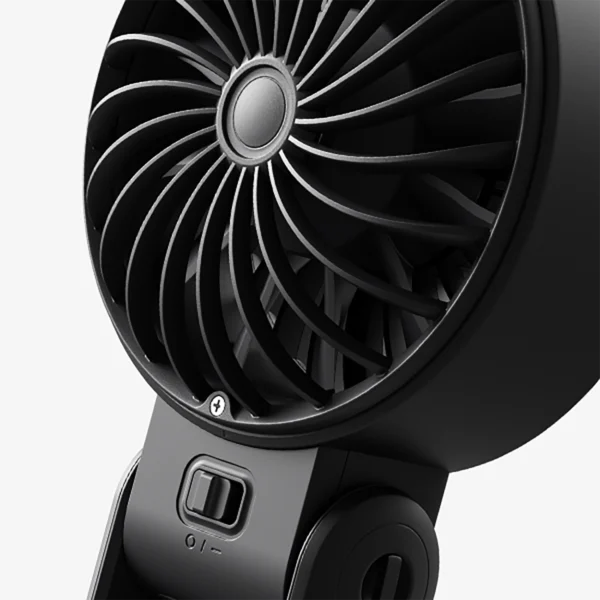 Jisulife Handheld Fan Life7 5000mAh Portable USB Fan - Blackeng