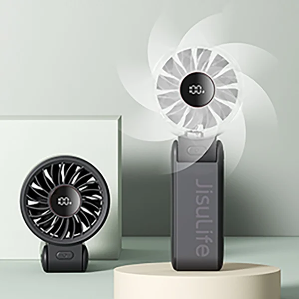 Jisulife Handheld Fan Life7 5000mAh Portable USB Fan - Blackeng