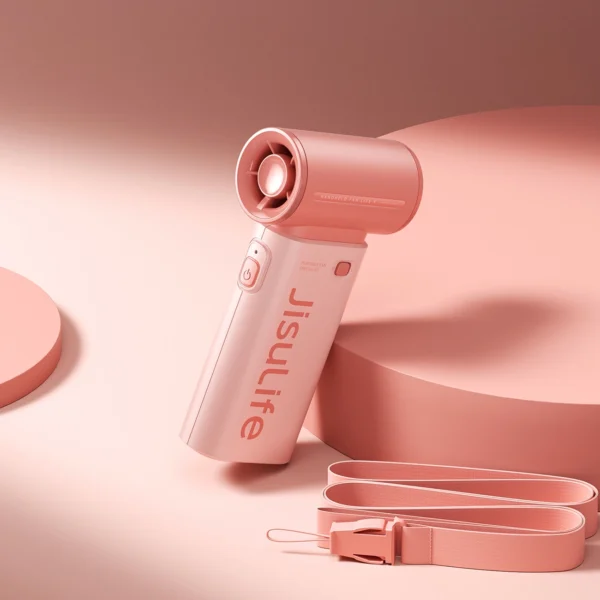 Jisulife Handheld Fan Life9 5000mAh Portable USB Fan - Pinkeng