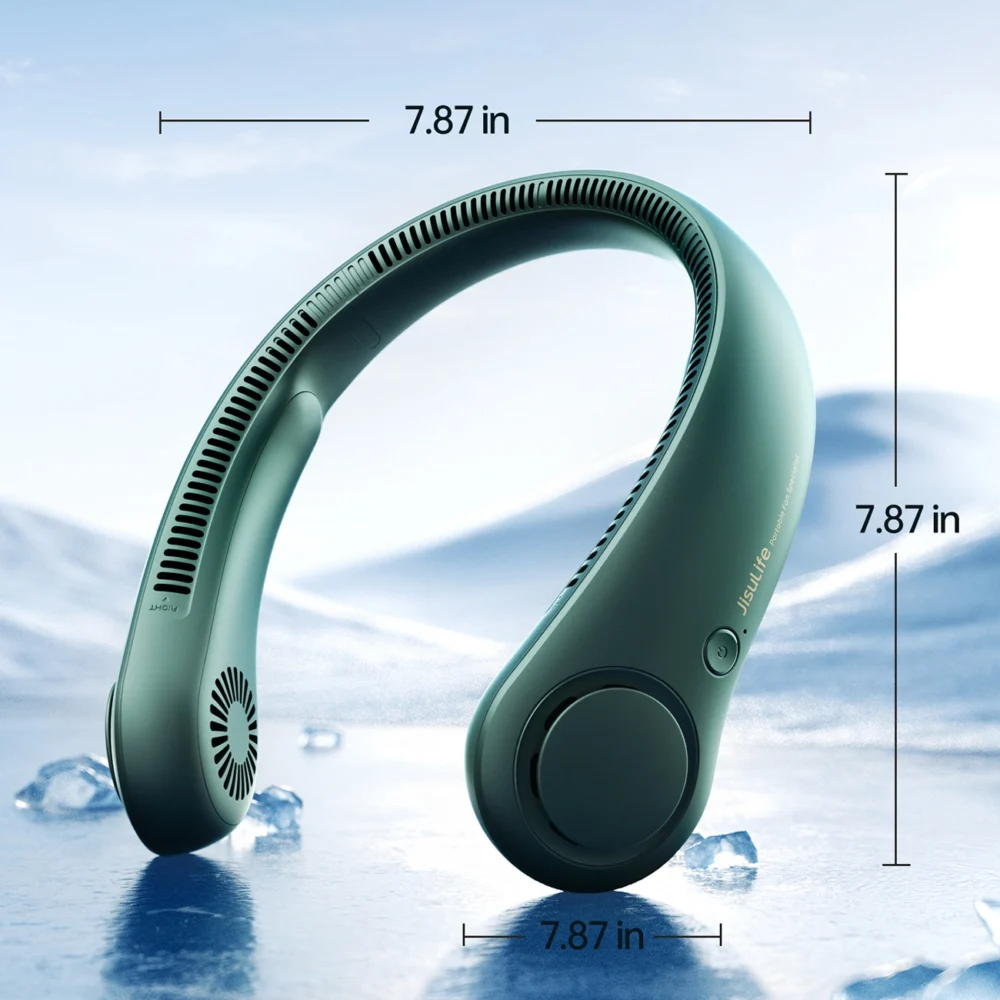 Jisulife Neck Fan Life3 Portable USB Neck Fan - Greeneng
