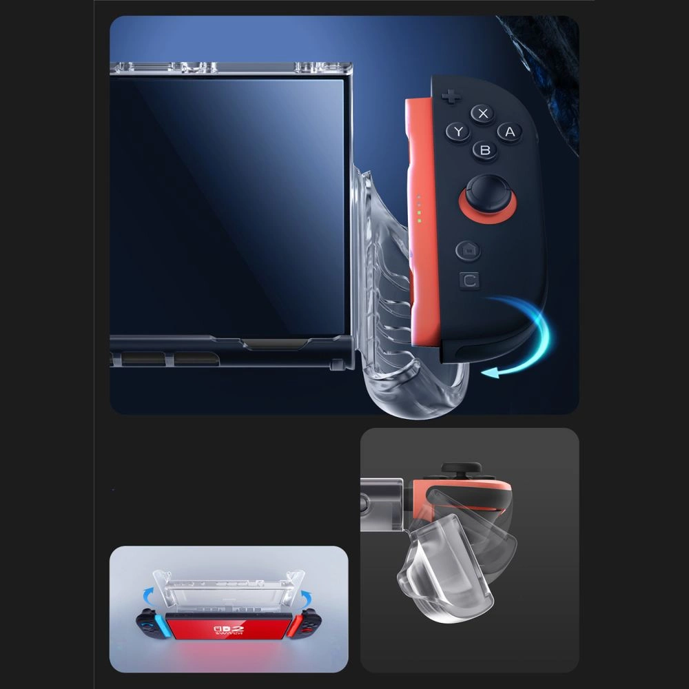 Supcase Crystal Case for Nintendo Switch 2 - Transparenteng