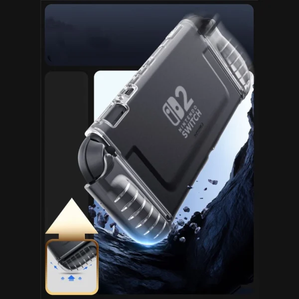 Supcase Crystal Case for Nintendo Switch 2 - Transparenteng