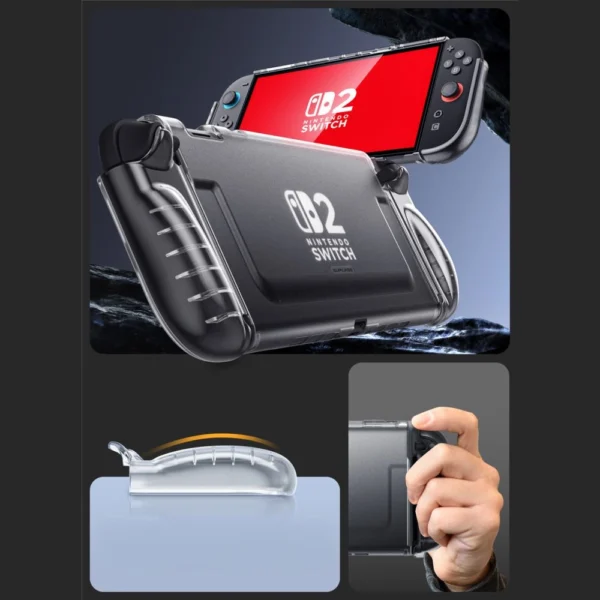 Supcase Crystal Case for Nintendo Switch 2 - Transparenteng