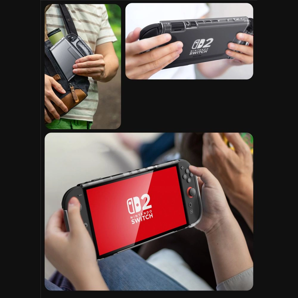Supcase Crystal Case for Nintendo Switch 2 - Transparenteng