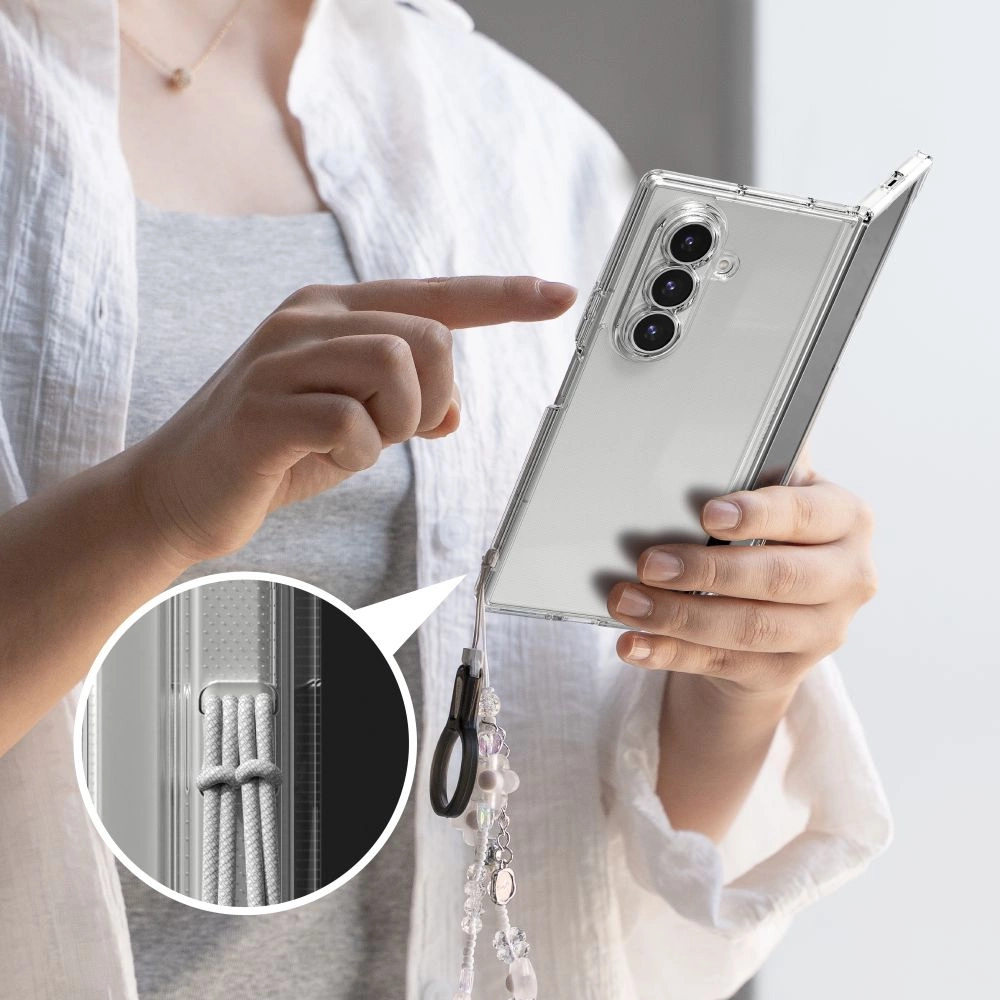 Ringke Fusion Case for Samsung Galaxy Z Fold 7 - Transparenteng