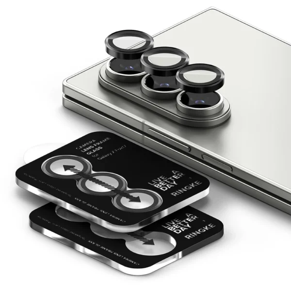 Ringke Camera Frame Protector 2-pack for Samsung Galaxy Z Fold 7 - Blackeng
