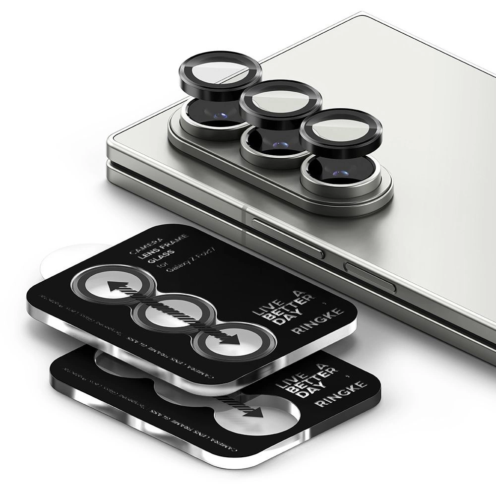 Ringke Camera Frame Protector 2-pack for Samsung Galaxy Z Fold 7 - Blackeng