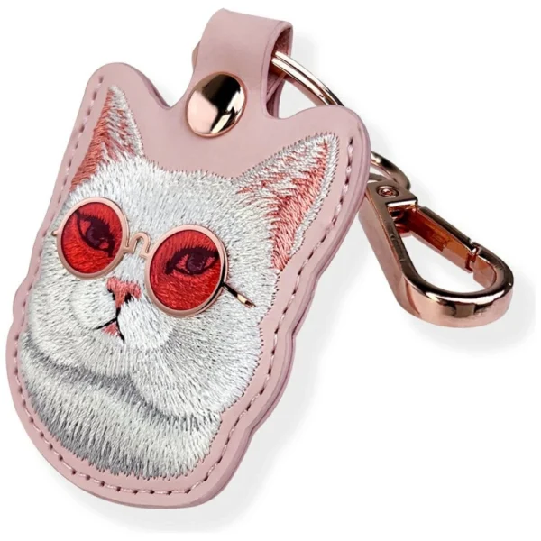 Nimmy Glasses Cool Cat Tracker Case - Pinkeng