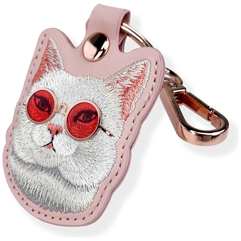 Nimmy Glasses Cool Cat Tracker Case - Pinkeng