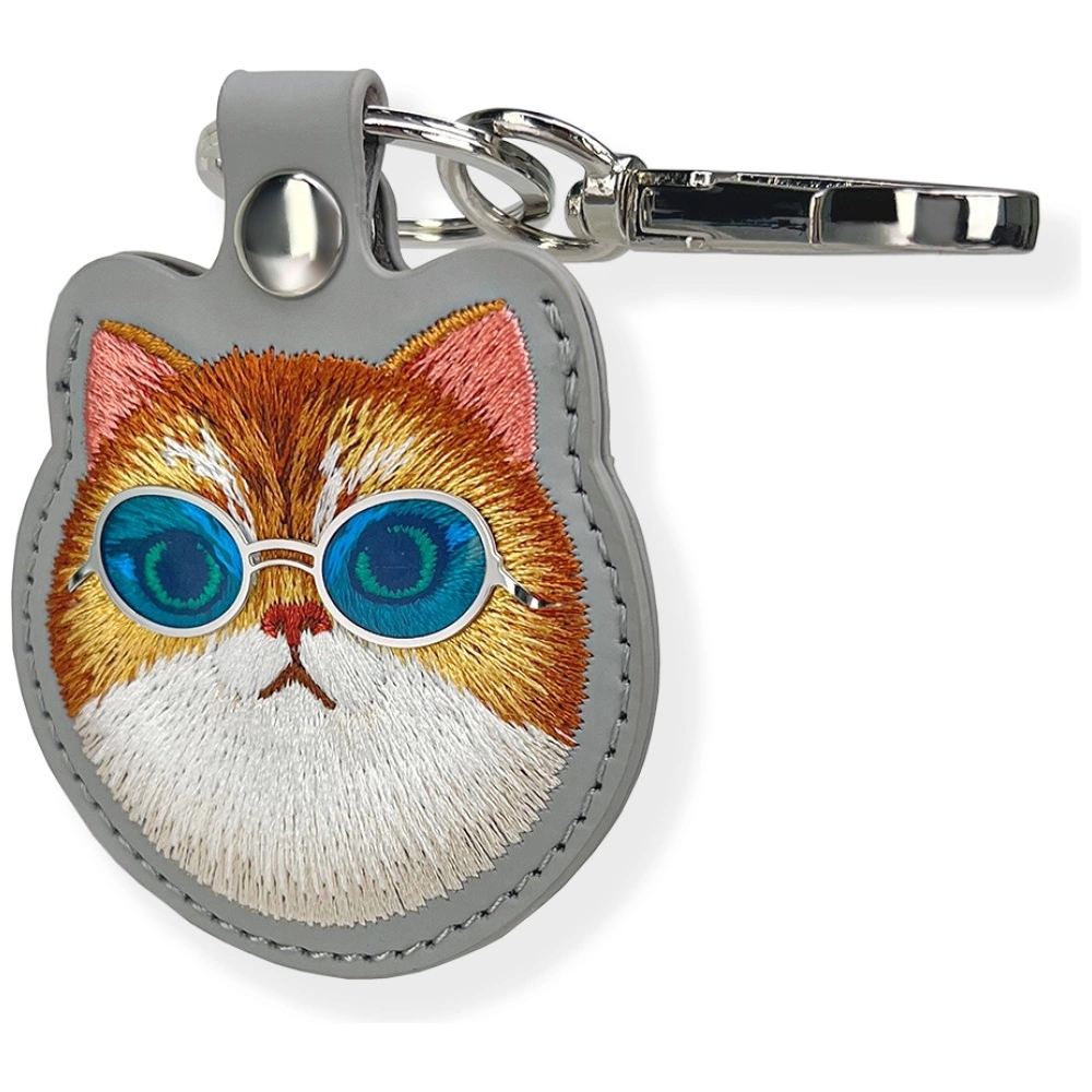 Nimmy Glasses Cool Cat Tracker Case - Grayeng