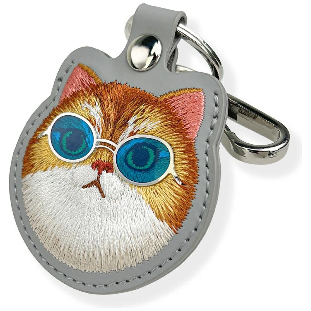 Nimmy Glasses Cool Cat Tracker Case - Grayeng