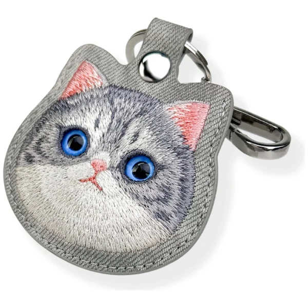 Nimmy New Big Eyed Pet 2.0 Cat Tracker Case - Grayeng