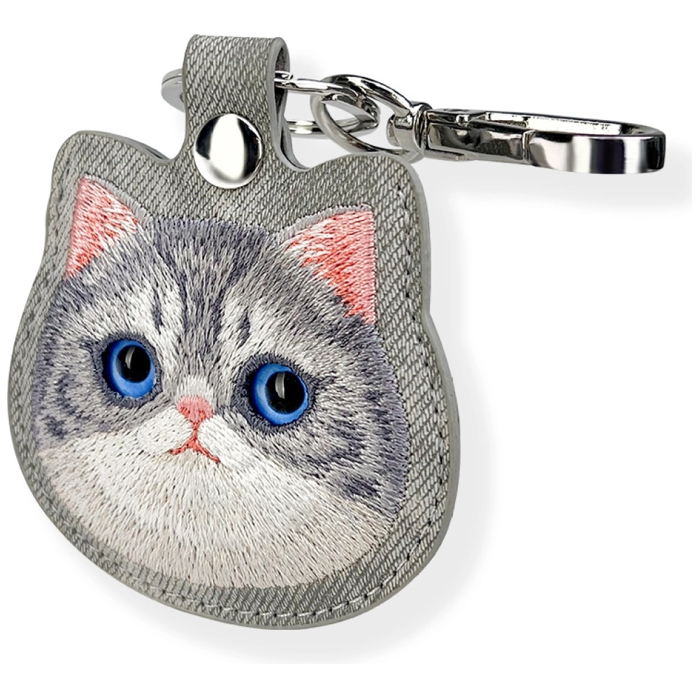 Nimmy New Big Eyed Pet 2.0 Cat Tracker Case - Grayeng