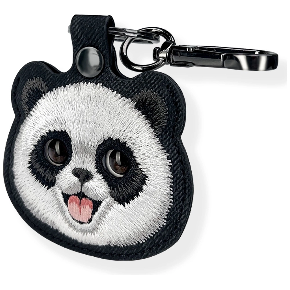 Nimmy New Big Eyed Pet 2.0 Panda Tracker Case - Blackeng