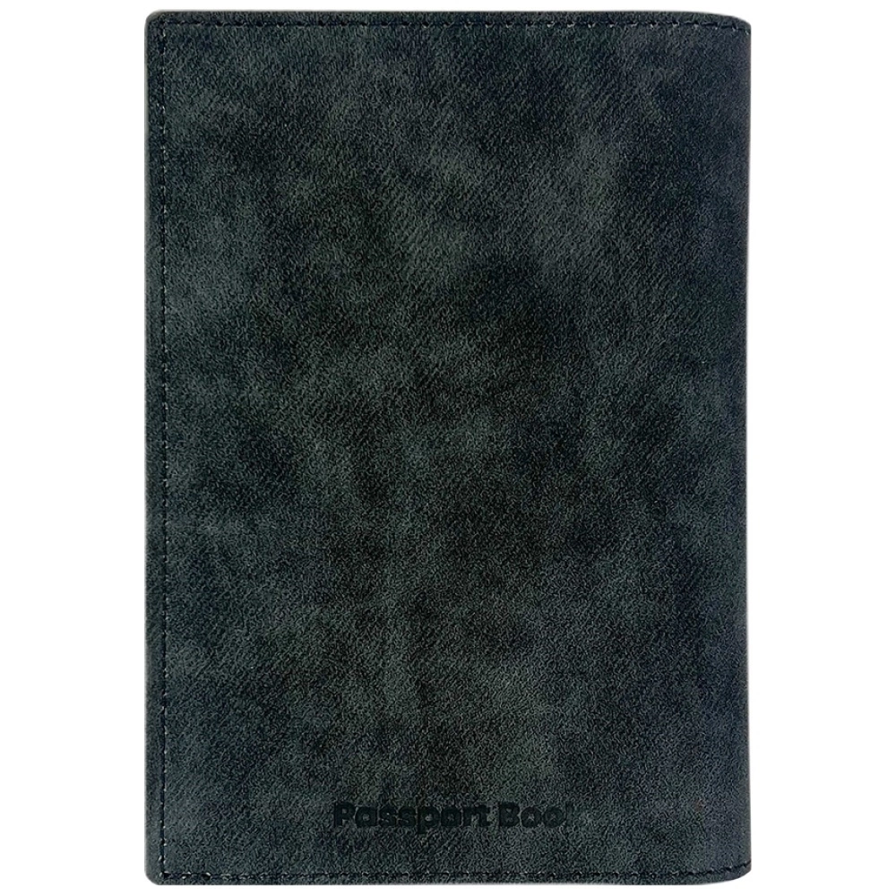 Nimmy Raptor Tiger Passport/Wallet Case - Dark Grayeng