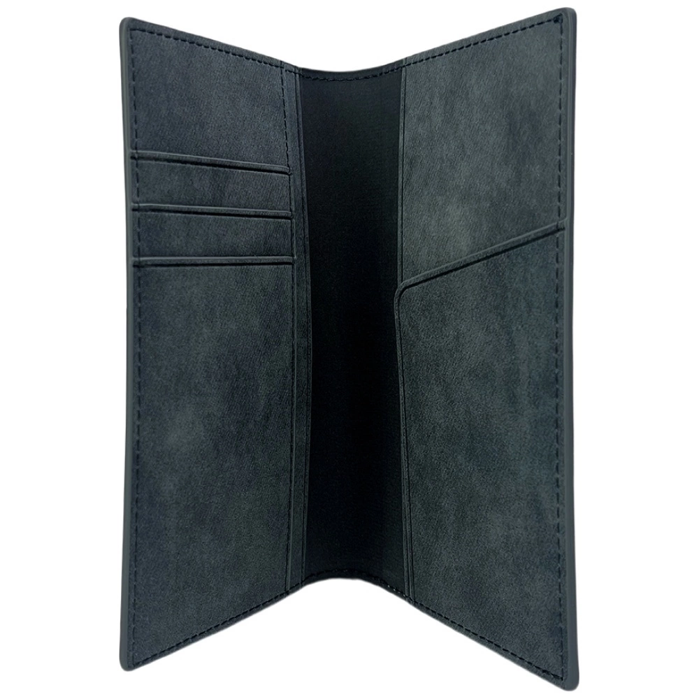 Nimmy Raptor Tiger Passport/Wallet Case - Dark Grayeng