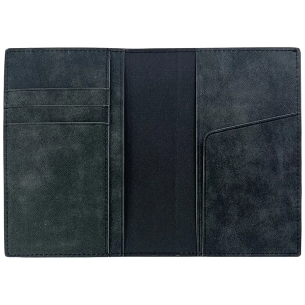 Nimmy Raptor Tiger Passport/Wallet Case - Dark Grayeng