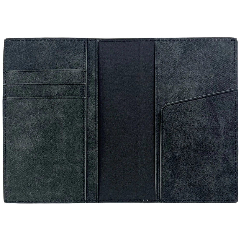 Nimmy Raptor Tiger Passport/Wallet Case - Dark Grayeng