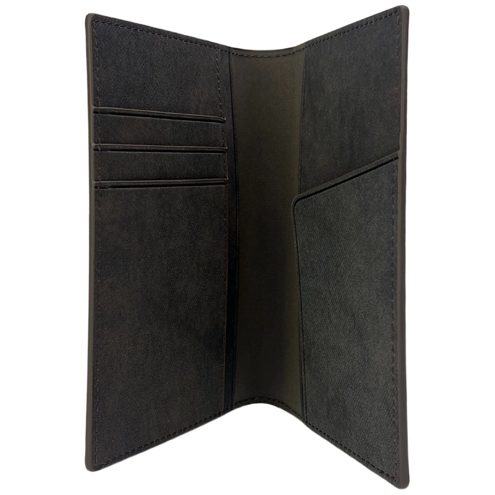 Nimmy Raptor Wolf Passport/Wallet Case - Browneng