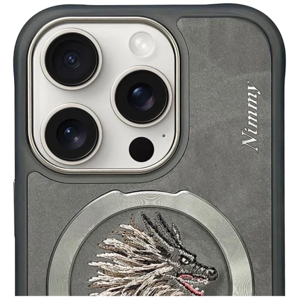 Nimmy Dragon MagSafe Case for iPhone 16 Pro Max - Grayeng