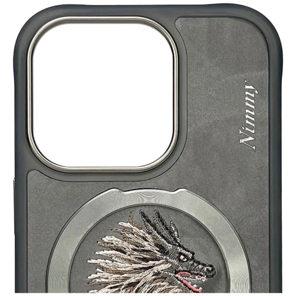 Nimmy Dragon MagSafe Case for iPhone 16 Pro Max - Grayeng