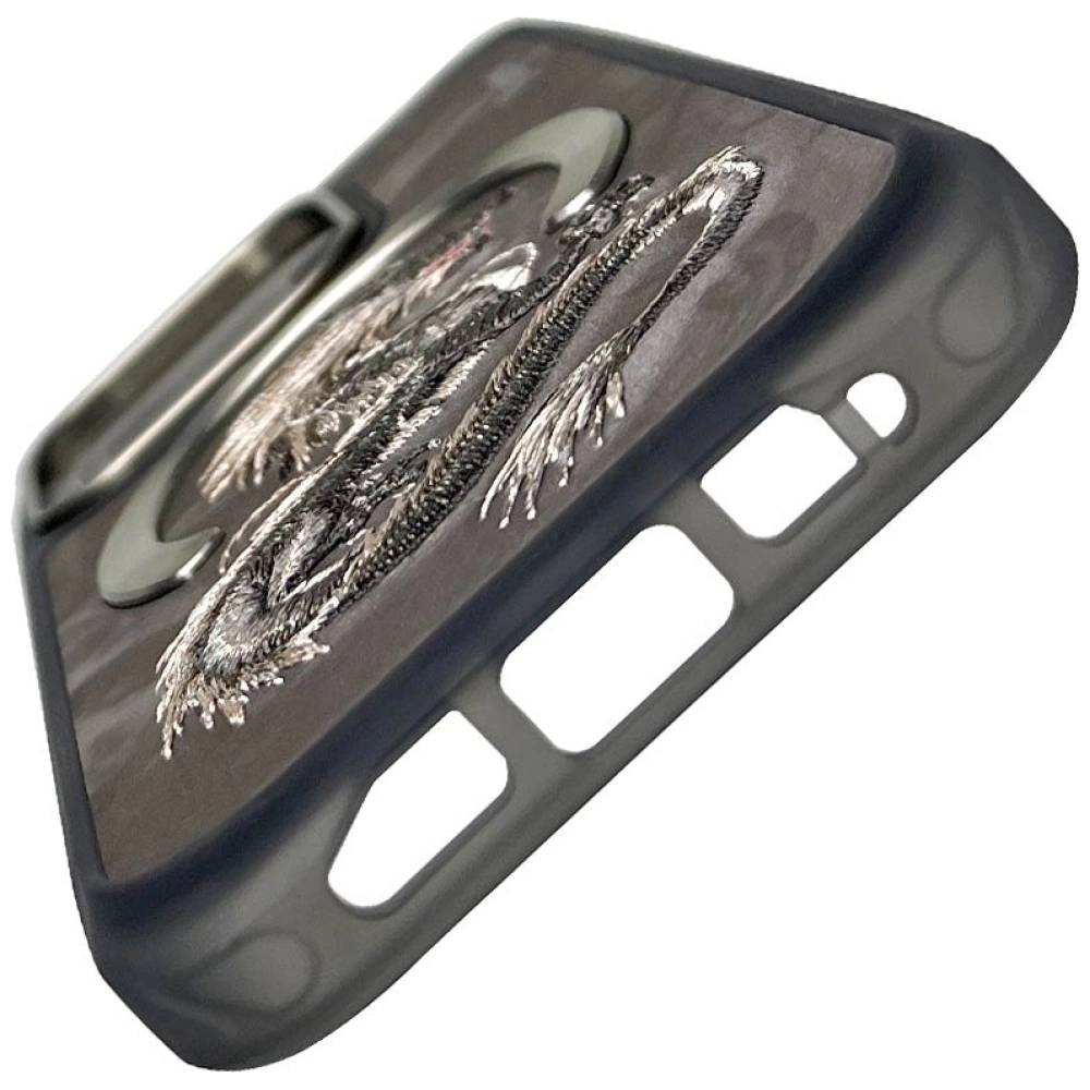 Nimmy Dragon MagSafe Case for iPhone 16 Pro Max - Grayeng