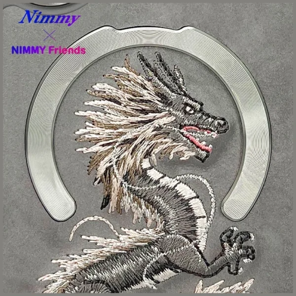 Nimmy Dragon MagSafe iPhone 16 Case - Grayeng