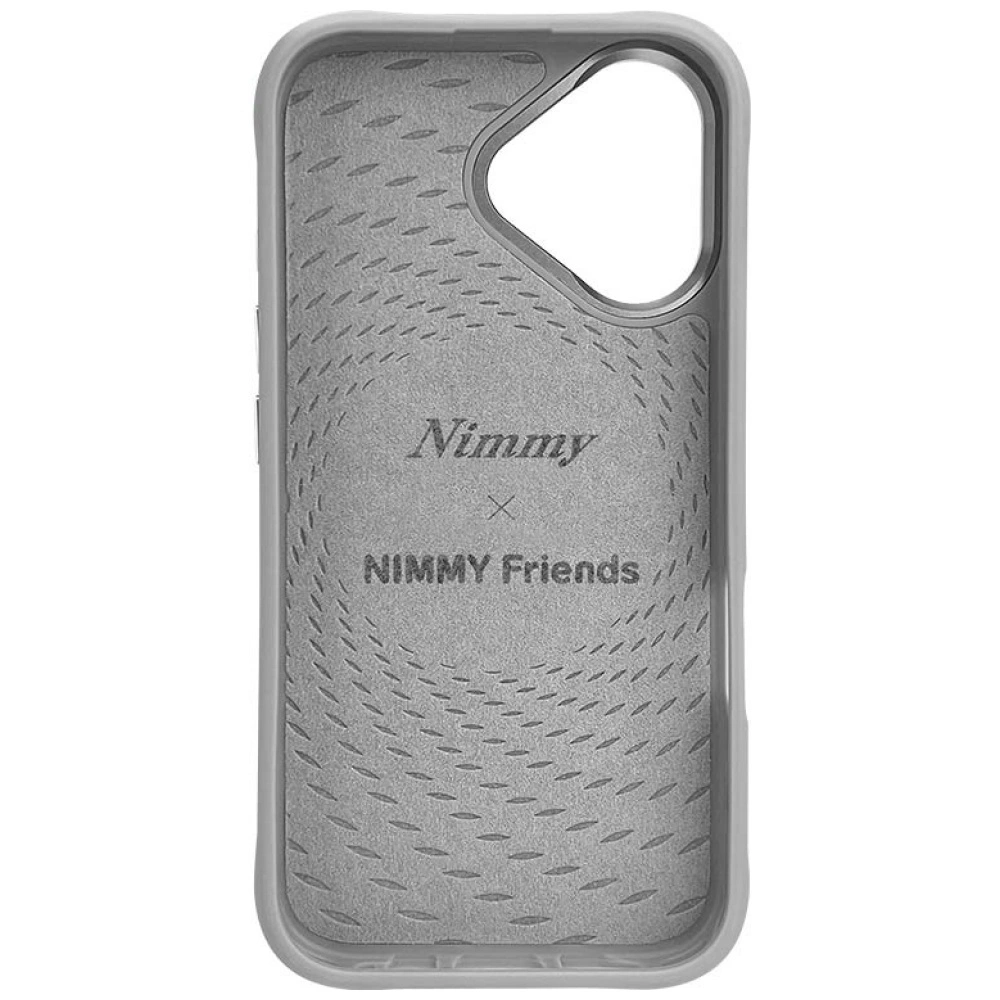 Nimmy Glasses Cool Cat MagSafe Case for iPhone 16 - Grayeng
