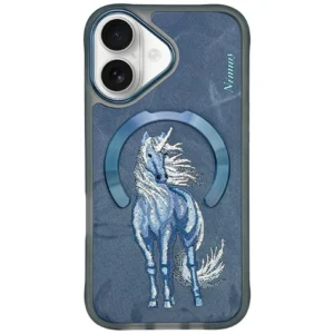 Nimmy Magnetic Fantasy Animal MagSafe Case for iPhone 16 - Blueeng