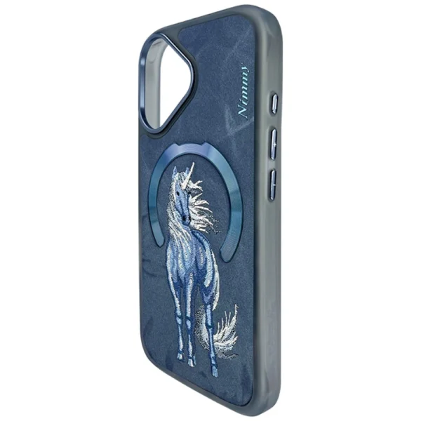 Nimmy Magnetic Fantasy Animal MagSafe Case for iPhone 16 - Blueeng