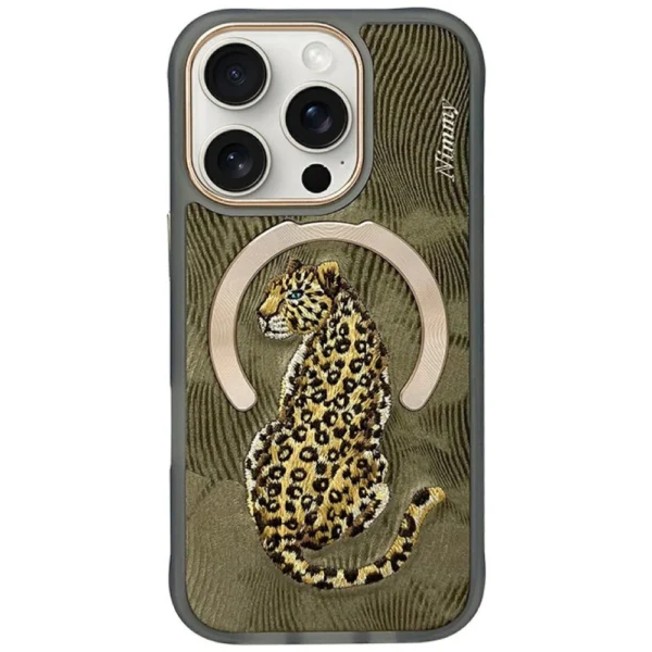 Nimmy Magnetic Fantasy Animal MagSafe Case for iPhone 16 Pro Max - Goldeng