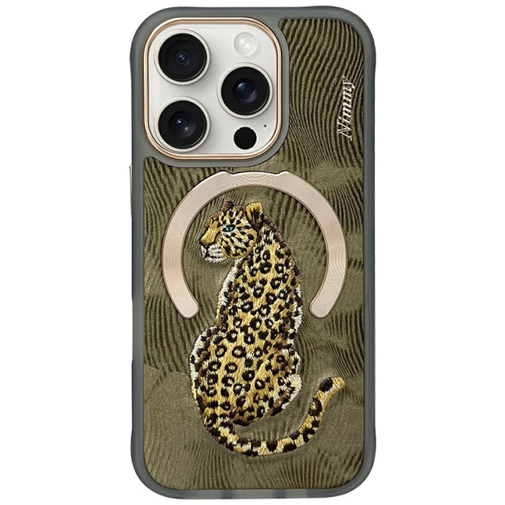 Nimmy Magnetic Fantasy Animal MagSafe Case for iPhone 16 Pro Max - Goldeng