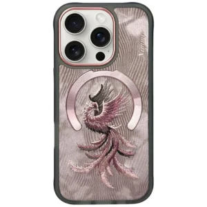 Nimmy Magnetic Fantasy Animal MagSafe Case for iPhone 16 Pro - Rose Goldeng