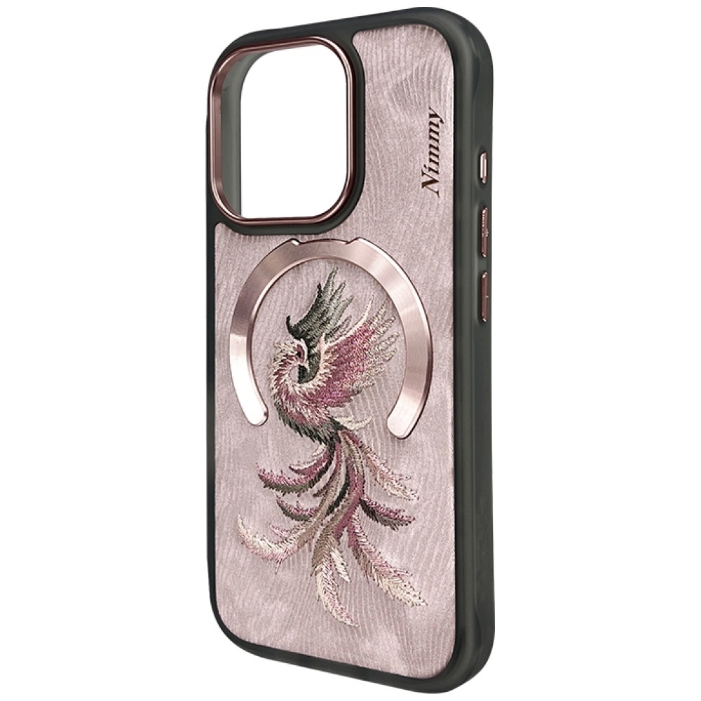 Nimmy Magnetic Fantasy Animal MagSafe Case for iPhone 16 Pro - Rose Goldeng