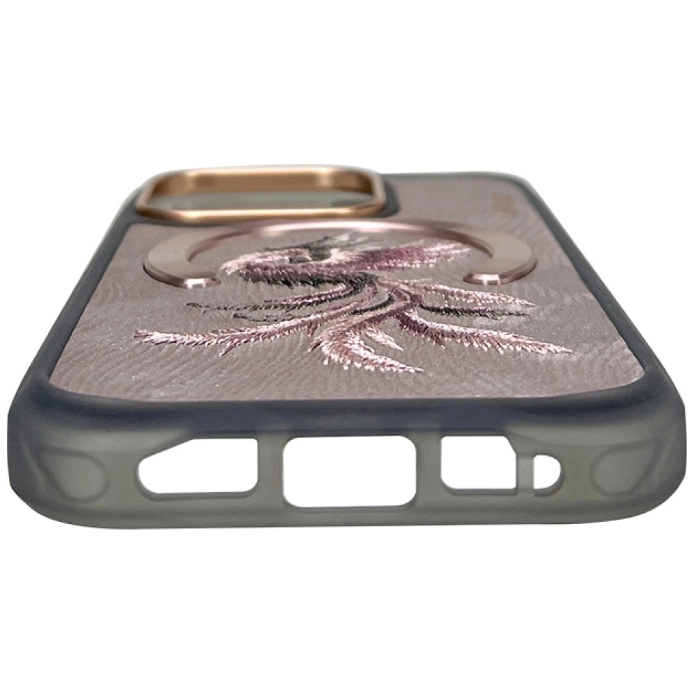 Nimmy Magnetic Fantasy Animal MagSafe Case for iPhone 16 Pro - Rose Goldeng