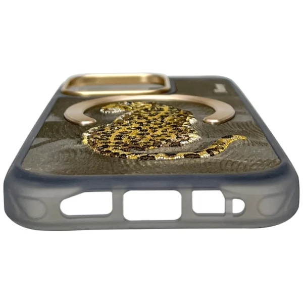 Nimmy Magnetic Fantasy Animal MagSafe Case for iPhone 16 Pro - Goldeng