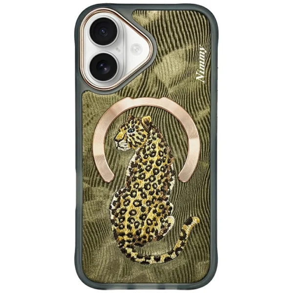 Nimmy Magnetic Fantasy Animal MagSafe Case for iPhone 16 - Goldeng