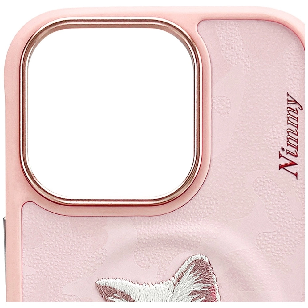 Nimmy Magnetic fashion cute pet MagSafe case for iPhone 16 Pro Max - pinkeng