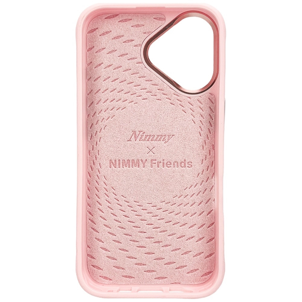 Nimmy Magnetic fashion cute pet MagSafe case for iPhone 16 - pinkeng