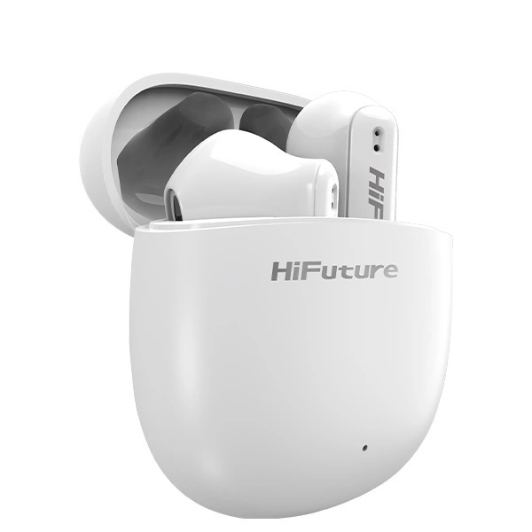 HiFuture Colorbuds2 bluetooth 5.3 TWS headphones + docking station - whiteeng